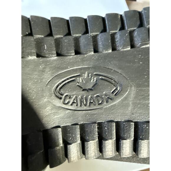 TOE WARMERS CANADA Womens Black Fleece Lined Winter Boots Easy On Size 11 Narrow - Picture 8 of 8